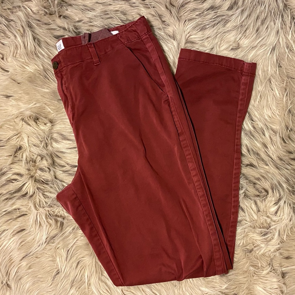 Gap Red Girlfriend Chino (14 Tall)